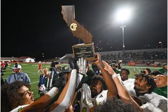 This weekend's CIF state football championship scores and finals.