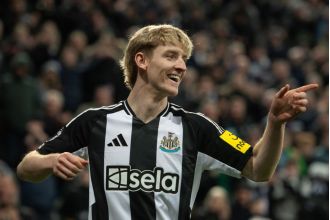 Anthony Gordon, an England player, has commented on rumors linking him to a transfer to Liverpool in the upcoming January window.