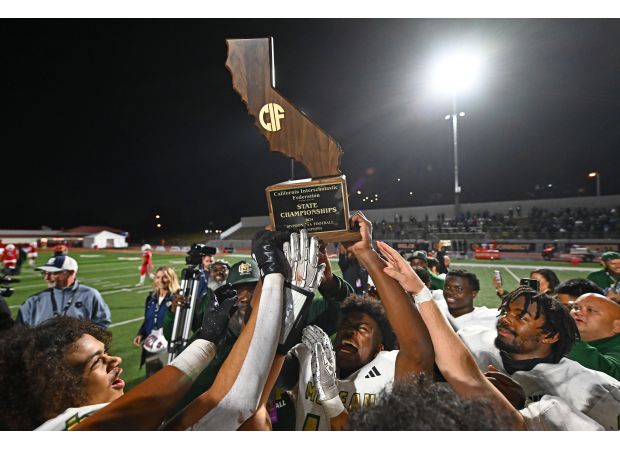 This weekend's CIF state football championship scores and finals.