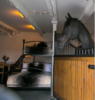 Farm in Lake District offers guests stables with horses for £350 per night.