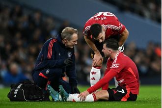 Mason Mount gets hurt again and has to leave Manchester derby with a limp.