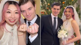 Huang, famous for Big Brother, unexpectedly announced marriage after proposal video went viral.