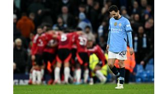Bernardo Silva criticizes Manchester City's poor performance in their loss to Manchester United.