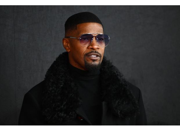 A celebrity was hurt on his birthday when he was hit in the face with glass.