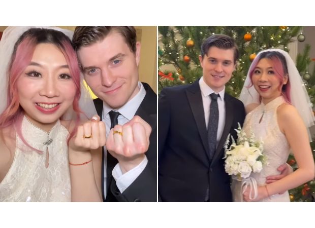 Huang, famous for Big Brother, unexpectedly announced marriage after proposal video went viral.