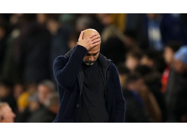 Guardiola admits surprise and disappointment after Manchester's devastating loss.
