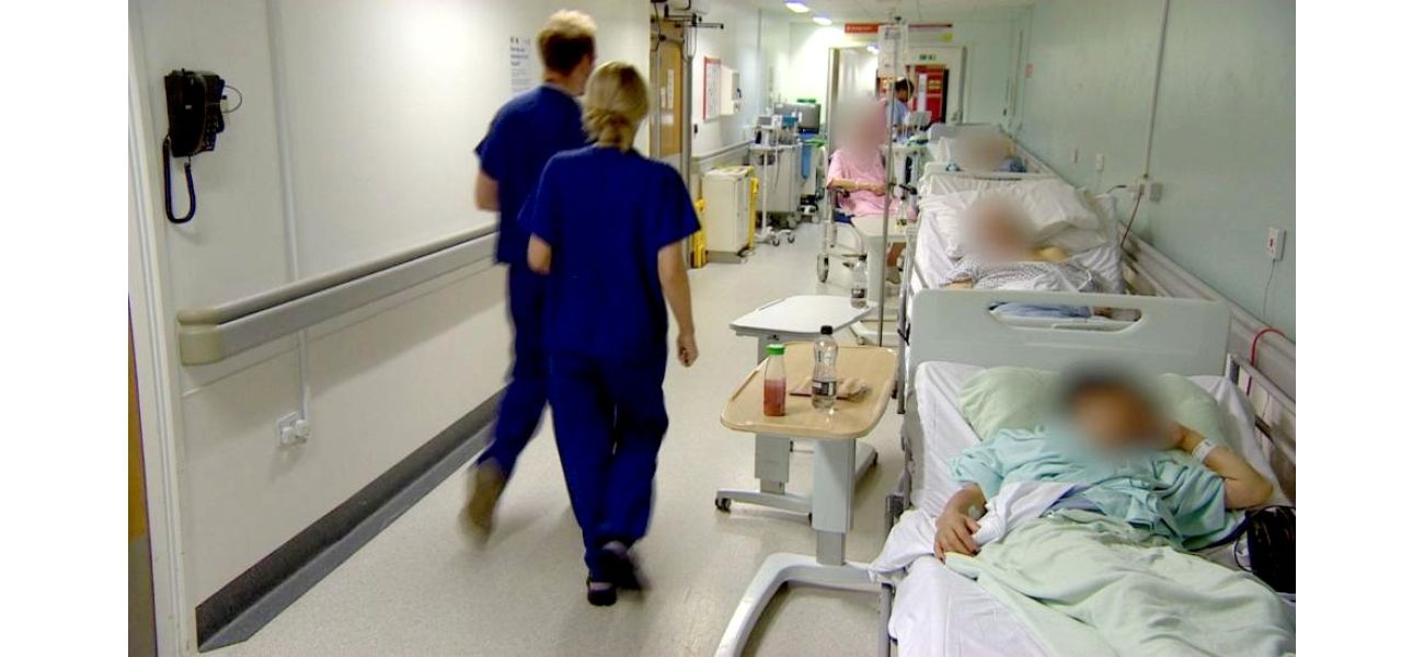 Doctors warn that the new hospital corridor for patient care is risky.