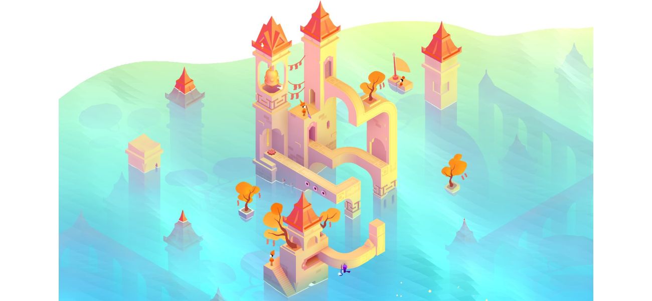 A glowing review of a new video game called Monument Valley 3, available on Netflix.