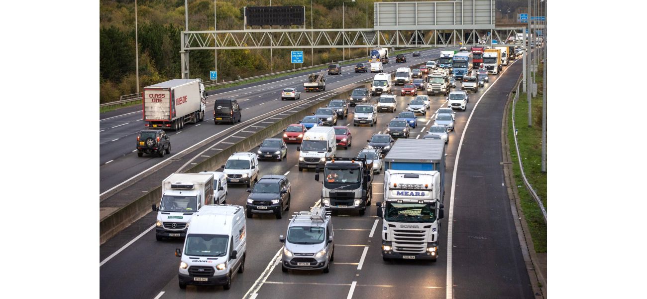 M25 drivers experience significant delays as postponed road construction shuts down the motorway.