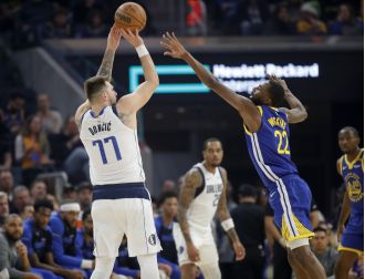 The Warriors' past success on offense isn't sufficient to match the Mavericks' Luka Doncic.