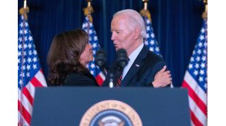 Democratic leaders thank donors and encourage continued involvement following defeat to Trump.