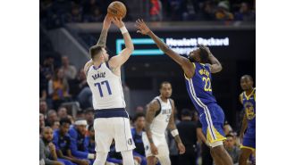 The Warriors' past success on offense isn't sufficient to match the Mavericks' Luka Doncic.