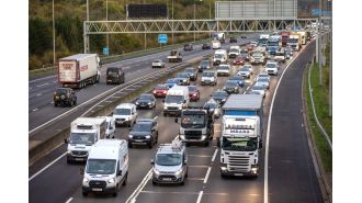 M25 drivers experience significant delays as postponed road construction shuts down the motorway.