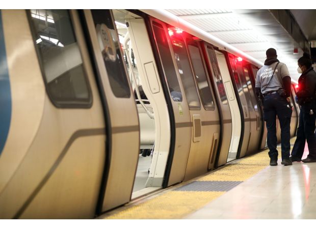 A power outage has disrupted BART service between Coliseum and Oakland Airport.