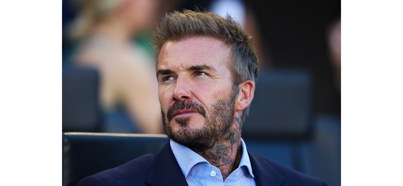 Fans of Manchester United believe that David Beckham may have made critical comments about two players following the team's victory over Manchester City.