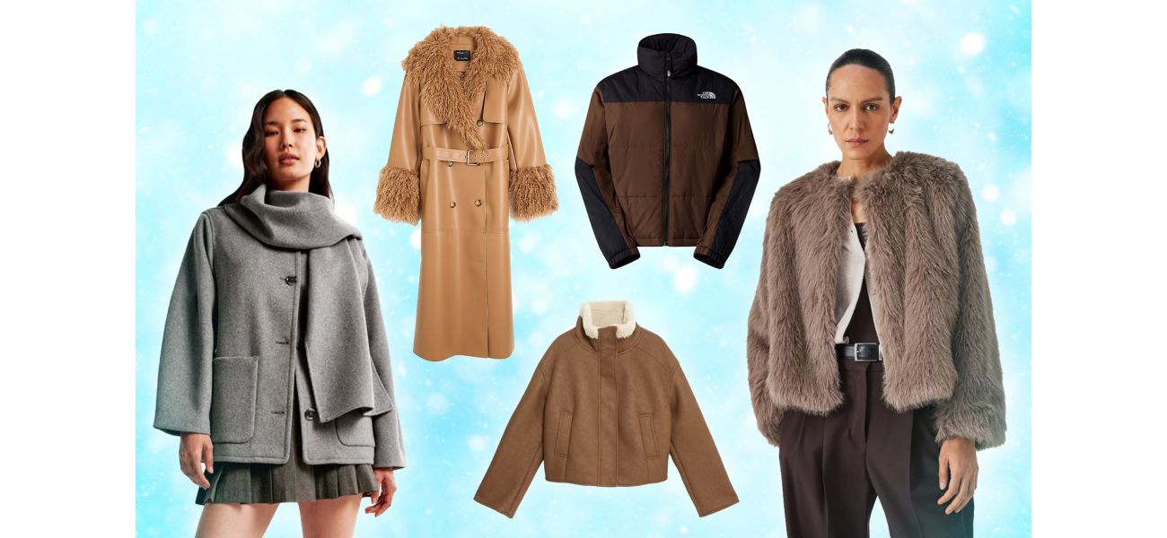 Stay warm and fashionable all winter with the top coats to beat the cold.