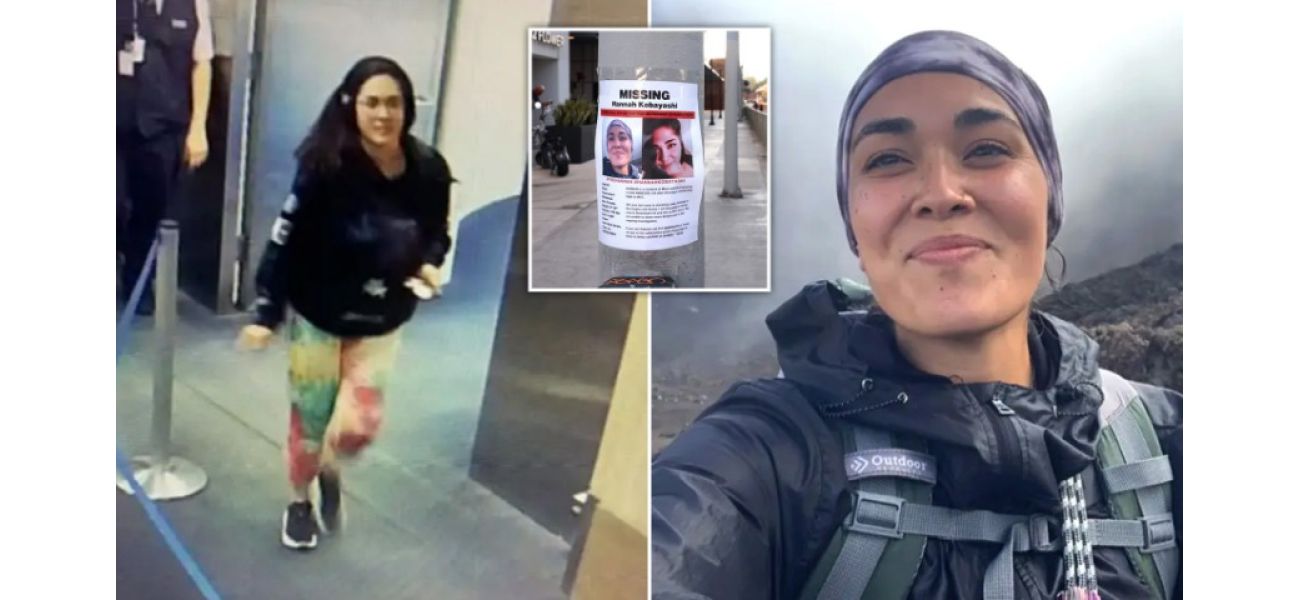 Hannah Kobayashi's father's suicide follows a search that ends with her return to the United States.
