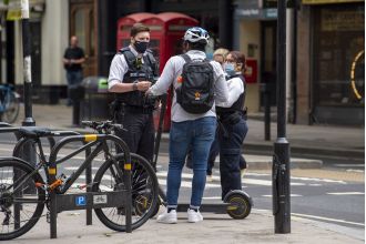 Big crackdown on abandoned e-bikes and scooters on sidewalks uncovered.