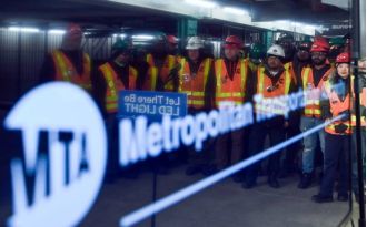 A NYC bus driver was arrested for stabbing a passenger who had attacked him.