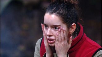 Maura Higgins says her facial expression may give off a negative vibe, but she insists she is not like that.