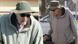 90s movie icon makes rare appearance in LA.