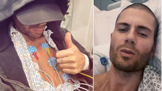 36-year-old Max George will have heart surgery earlier than expected.