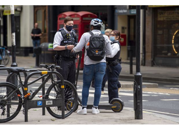 Big crackdown on abandoned e-bikes and scooters on sidewalks uncovered.