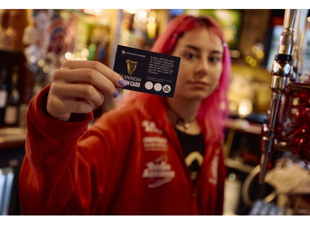 Pubs are implementing 'Guinness Ration Cards' due to a sudden increase in demand.