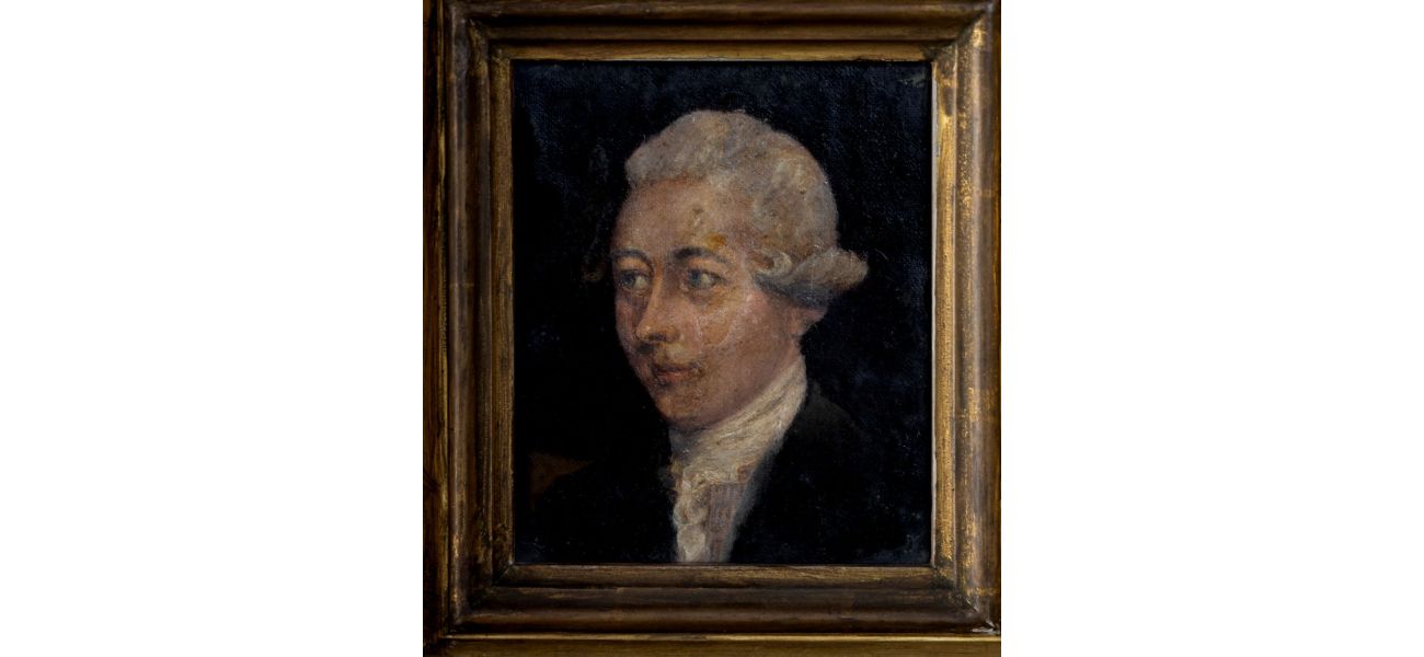 Ancient portrait of poet Robert Fergusson that influenced Burns discovered at Scottish castle.