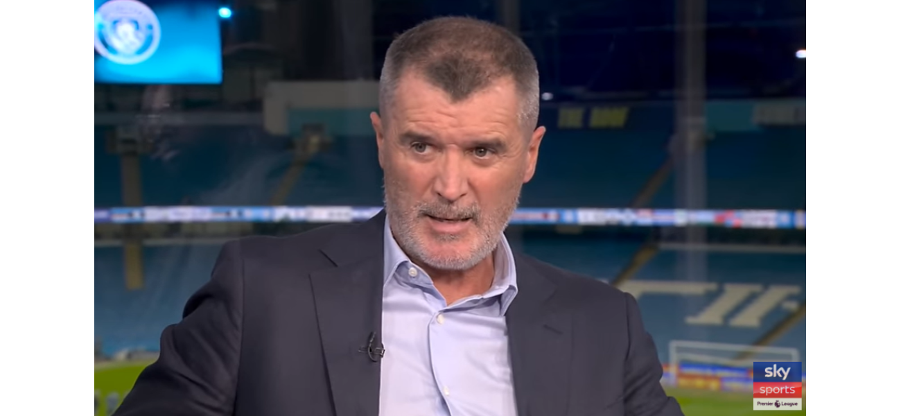 Roy Keane advises a Manchester United player to depart from the team.