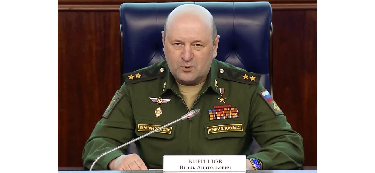Explosion in Moscow kills head of Russian nuclear security forces.