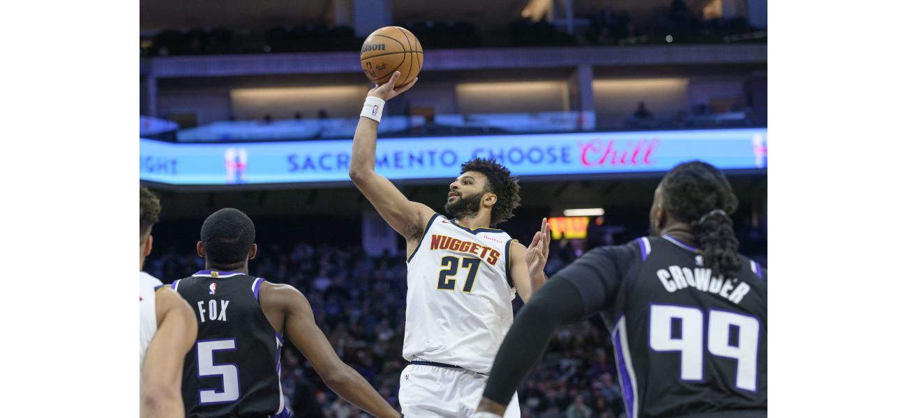 Nuggets' Jamal Murray leads comeback and scores winning shot against Sacramento in fourth quarter.