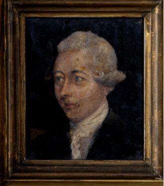 Ancient portrait of poet Robert Fergusson that influenced Burns discovered at Scottish castle.