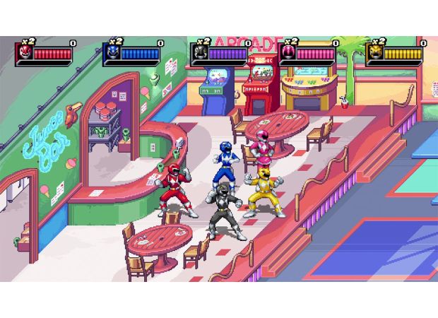 A review of Mighty Morphin Power Rangers: Rita's Rewind, a retro gaming experience.