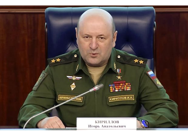 Explosion in Moscow kills head of Russian nuclear security forces.