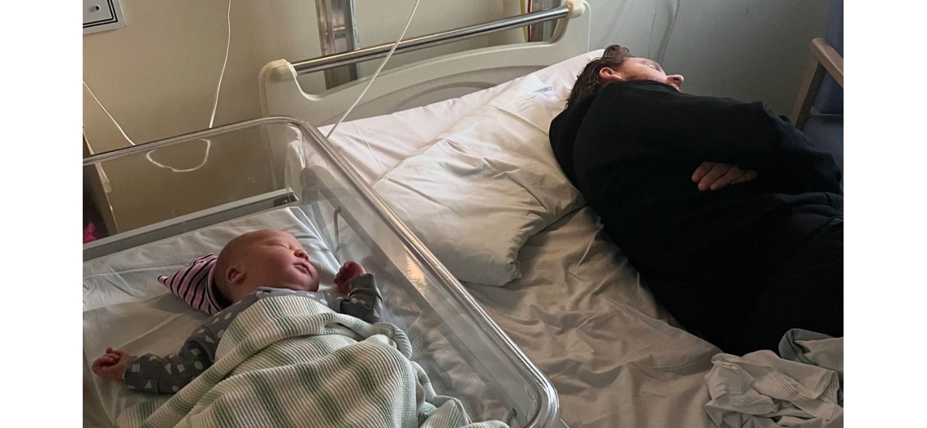 Actor from BBC's Traitor show says that newborn son was taken to the hospital urgently.