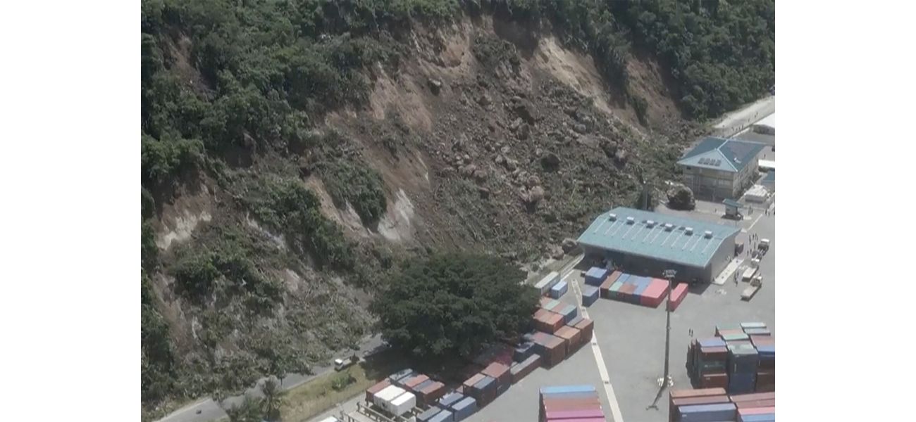 Large groups gather at hospital following powerful 7.3 earthquake in Vanuatu.