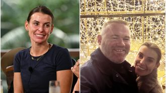 Coleen Rooney and Wayne finally together after Wayne's 8-day stint on I'm A Celebrity.