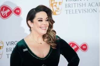 Angry Lisa Riley speaks out against false diet pill advertisements using her name and images.