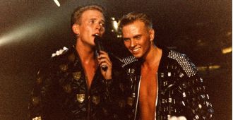 Famous 80s pop star confesses to having no contact with his well-known sibling.