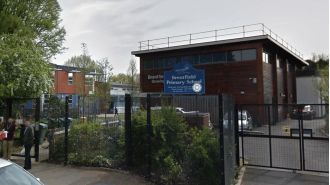 Teacher suspended for throwing pen at student in anger at primary school.
