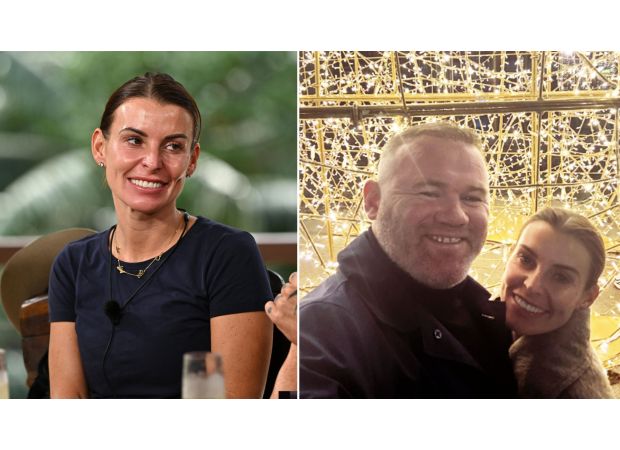 Coleen Rooney and Wayne finally together after Wayne's 8-day stint on I'm A Celebrity.
