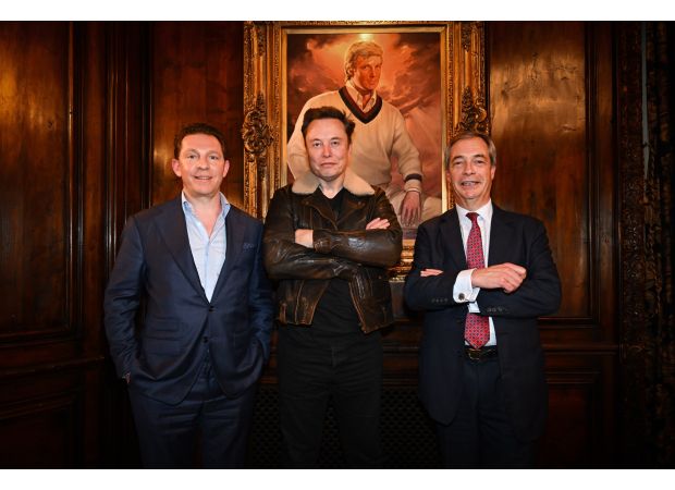 UK politician travels over 4,000 miles to meet with billionaire entrepreneur Elon Musk.