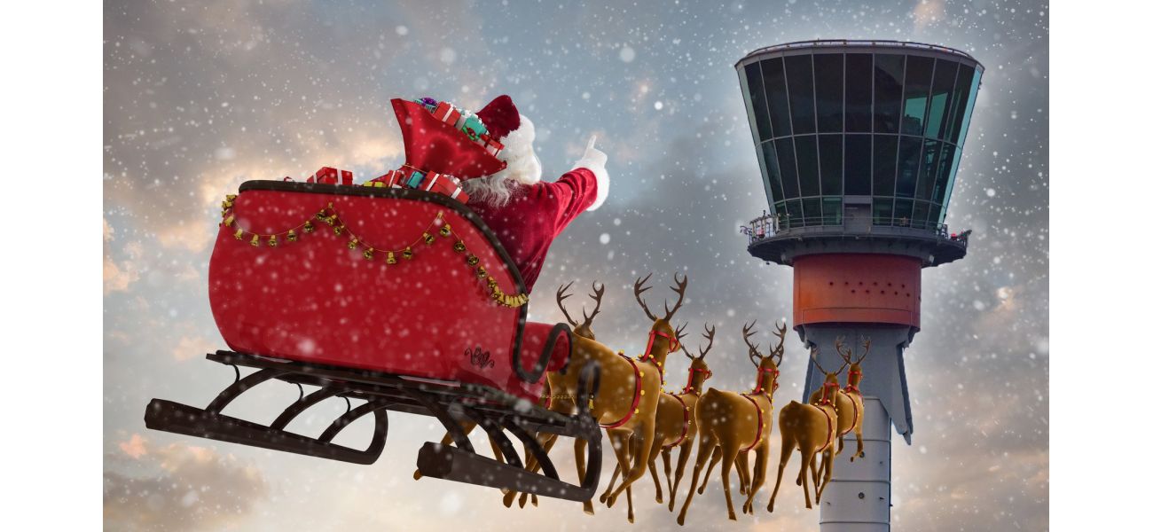 Santa has been granted authorization to fly through UK airspace for the holiday season.