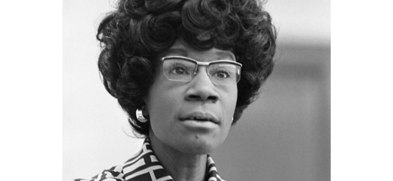 The first African American Congresswoman, Shirley Chisholm, will be recognized with the Congressional Gold Medal.