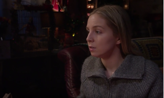 Belle Dingle's actions lead to a major puzzle when Tom King testifies in a teaser clip for Emmerdale.