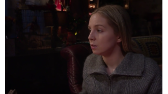 Belle Dingle's actions lead to a major puzzle when Tom King testifies in a teaser clip for Emmerdale.