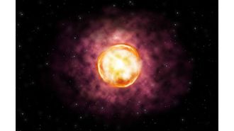 Rare star caught in 'hiccuping' state by astronomers, making history.