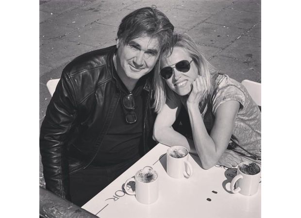 Actress Beth Cordingly gushes about her real-life partner, a well-known TV star.