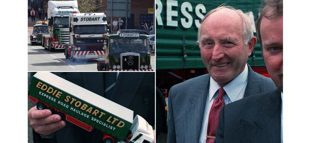 Eddie Stobart, founder of famous trucking company, passes away at 95 years old.